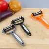 Home Keukengereedschap Roestvrij staal Peeler Fruit Groente aardappel Wortel komkommer multifunctionele scherpe laster peeler plak