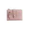 Card Holders ID Slim Solid Casual Wallet Coin Purses Passport Cover PU Leather Hodler Case Fashion Wallets For Women Chic