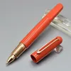 Promotion - High-grade magnetic pen Premium M Series roller ballpoint pen red and black resin plating engraving office and school supplies as gifts