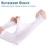 Knee Pads Fashion Arm Sleeves Cycling Summer Sun UV Protection Ice Cool Running Climbing Driving Cover Warmers For Men Women