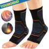 Ankle Support Sports Ankle Braces Foot Support Compression Sleeves Ankle Stabilizer for Men Women Fasciitis Sprained Foot Joint Protector 230328