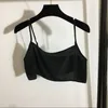 Casual Dresses Designer Sleeveless Womens Hollowed Black Satin Sling Rhinestone Shiny Hollow Vest 2pcs Set Denim Bra Tops Size S-L