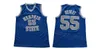 State Tigers College Basketball 25 Penny Hardaway Jersey 32 James Wiseman 55 William Wright University Hafdery and Sewing Black Blue White Greyteam NCAA