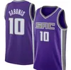 Sac de Aaron Fox Basketball Cournyys Domantas Sabonis Men Keegan Murray Harrison Barnes Holmes Huerter Davion Mitchell Malik Monk Trey Lyles City Jersey