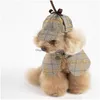 Dog Apparel Halloween Pet Clothes Detective Outfit Cute Personality Cloak Spring And Autumn Models Summer Teddy Bichon Pomeranian Sm Dhouv