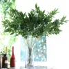 Fiori decorativi 1PC Laurel Pianta artificiale Fiore Decorazione domestica Arrabgement floreale Accessori Parete Foglie verdi