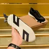 Mode kledingschoenen mannen stuiteren zachte bodem lopende sneaker Italië Italië populair lage top elastische band mesh suede kalfsleer lichtheid ademende casual trainers doos eu 38-45