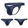 Slip 2023 Sexy sous-vêtements hommes Jockstrap séchage rapide slips Bikini Gay homme mâle Cuecas pénis rayé