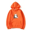 Herrtröjor tröjor mode harajuku hoodie söt panda pinrt pojke flicka unisex kawaii estetik överdimensionerade tröja streetwear män wo