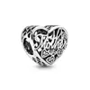 925 Siver Koraliki Charms for Charm Bracelets Designer for Women Clip-on Charm Love Tree of Life Honeycomb