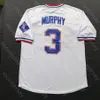 Dale Murphy Jersey 1980 Red Mesh BP 1982 Baby Blue Grey White Pullover Cream White Grey Navy Red Player Version Fans Vintage Taille S-3XL