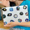 50st Moonlight Stickers Constellation Galaxy Nebula Series Decls Graffiti PVC Cartoon Skateboard Motorcykel cykel Laptop Pad Notebook Sticker