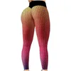 Women's Leggings Women Fitness High Waist Push Up Tie Dye Spandex Seamless Leggin Femme Skinny Bubble Hip-lifting