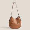 Evening Bags Vintage Brand Shoulder Women Luxury Designer Handbag And Purses 2023 In PU Material Hobos Shape High Quality Sling Bag