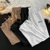 Mens Pants Wide Leg Men Baggy M3XL Vintage Summer American Streetwear Handsome Soft Clothing Pantalones Allmatch Teens Trousers 230329