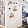 Autocollants muraux colorés fleur oiseaux Birds Flying Sticker Creative Creative Home Decor Salon Seccules Papier peint Couade Nursery Window Decor 230329