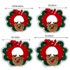 Colliers pour chiens XWQ Collier pour animaux de compagnie Père Noël Elk Pattern Holiday Dress Up Skin Friendly Christmas Cat For Year