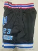 Just Don Man S-xxxl Cotton Outfits Basketball Shorts With Pockets Hip Pop Pant dragkedja Sweatpants Justdon Blue Black Red Green Stitched Baseball Football Short