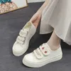 Dress Shoes Japanese White Sneakers Women 2023 Summer Kawaii Canvas Shoes Korean Students Platform Sports Shoe Casual Vulcanize Tennis Flats AA230328