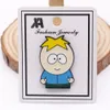 Party Favor SouthPark Eric Cartman Ass Badge Cartoon Animationl Broche Pin Acessório de Boy Boy