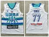 Словения баскетбол 7 Luka Doncic Jerseys 77 Euroleague Europe Europe College College Emelcodery and Sewing University Team Blue White Color Sport Sport