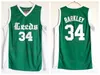 High School Basketball 14 Charles Barkley Maglie 34 Shirt College 1992 US Dream Team One Sport University Squadra traspirante Blu Navy Bianco Verde Stitched Men NCAA