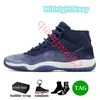 2023 Jumpman High Low 11 OG 11S Mens Basketball Shoes Cherry Cool Grey Midnight Navy 25 주년 콩코드 45 Bred Sports Women Sneaker Trainers Size 13