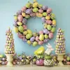 4cm Foam Easter Eggs Happy Easter Decorations Painted Bird Pigeon Eggs DIY Craft Kids Gift Favor Home Decor Easter Party Decoration Min