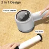 Lint Remover Remove For Clothing Electric Sweater Fabric Balls shaver Pellet Fluff Fuzz Clothes Rechargerable Plush 230329