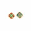 50pcs Enamel Flower Charms Beads Accessories Metal Spacer Beads For Jewelry Making Diy Necklace Bracelet Craft