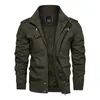 Vestes pour hommes Magcomsen automne hiver polaire veste hommes militaire coupe-vent décontracté armée pilote manteau épaissir chaud bombardier cargo veste vêtements d'extérieur 230329