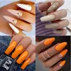 False Nails 100Extension Nail Tips Acrylic Fake Finger UV Gel Polish Quick Building Mold Sculpted Full Cover Manicures Tools