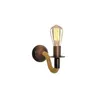 Lampada da parete industriale Vintage Sconce Metal Art Corda Loft Decor Interni Cucina Luci da comodino per apparecchi domestici