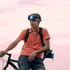 Motorcykelhjälmar Summer Vintage Cap Half-Faced Goggles Biker Scooter Touring Baseball With Visor Tool Safety Hat for Men