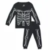 Clothing Sets BINIDUCKLING Toddler Boy Pajamas Luminous Skeleton Printed Cotton Long Sleeve Sleepwear For Kids Children Pyjamas 230329