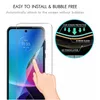 Protecteurs d'écran de téléphone transparents en verre trempé pour Motorola Moto G Play 2023 Stylus 5G 2022 Power Pure Edge T-Mobile Revvl 6 Pro 6Pro Nord N300 N20 N200 Film résistant