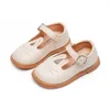 Atletische outdoor babymeisje leren schoenen Kinderen Casual Flats Cartoon konijn oor kinderen peuters schoenen schoenen kinderen prinses zoete schoenen 21-30 lente nieuw W0329