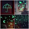 Wall Stickers 3D Bubble Luminous Stars Moon Dots Wall Stickers For Kids Room Bedroom Home Decoration Glow In The Dark DIY Combination Decals 230329