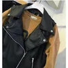 Damen Westen Damen Schwarz Vintage Kunstleder Weste Damen Kunstleder Fahrrad Weste Damen Reißverschluss Herbst Ärmellos Jacke Gürtel G176 230329