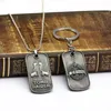 Pendentif Colliers Tomb Raider Le 20e Anniversaire Pistolet Perle Chaîne Vintage Collier Ras Du Cou Alliage Dog Tag Fans Bijoux