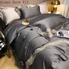 Bedding Sets 2023 100S Cotton Home Bedroom Set Cover Flat Sheet Bed For Adult Edredom King Gift Embroid Duvet Size