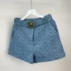 Damesshorts Keuze uit 6 kleuren Roze textuur Denim damesshorts Hoogwaardige jeans met casual stijl 230329