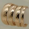 Alyans 6mm genişlik nadir kadın/kız gül altın kaplama çok yönlü tungsten yüzük 5-ring 9