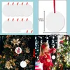 Christmas Decorations Sublimation Ornament Blanks Ceramic Ornaments Bk Products For Tree Supporting Drop Delivery Home Garden Festiv Dhuhv