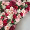 Decorative Flowers & Wreaths March Design 2 Pcs / Lot 1.2M X1.2M Fantastic Flower Backdrop Wall Wedding Event Party DecorationDecorative