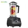 Autre Cuisine Bar à Manger BioloMix 3HP 2200W Heavy Duty Qualité Commerciale Minuterie Mélangeur Mélangeur Presse-agrumes Fruits Robot Alimentaire Smoothies Glacés Sans BPA Pot 2L 230329