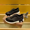 Mode kledingschoenen mannen stuiteren zachte bodem lopende sneaker Italië Italië populair lage top elastische band mesh suede kalfsleer lichtheid ademende casual trainers doos eu 38-45