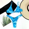 Women's Swimwear Sexy Underwired V-Bar Bikini Push Up Women 2023 Print Swimsuit Female Two Pieces Set Bathing Suits Swim LadyWomen's