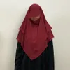 Eid prière vêtement longue Khimar islamique femmes Hijab hauts sans manche Abaya Jilbab Ramadan Abayas musulman arabe vêtements