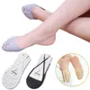 Women Socks Sexy Half Feet Antiskid Invisible Liner No Show Low Cut Sling Short Sock For High Heels Boat Fashion Summer Lady